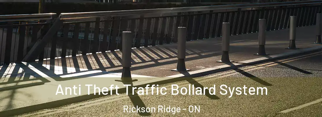  Anti Theft Traffic Bollard System Rickson Ridge - ON