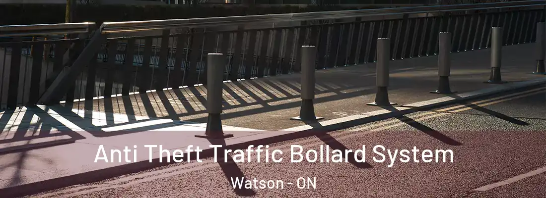  Anti Theft Traffic Bollard System Watson - ON