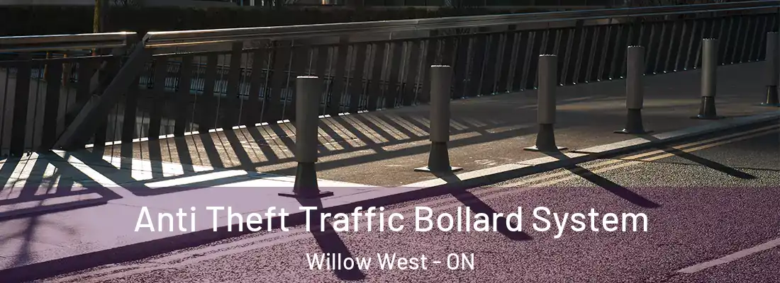  Anti Theft Traffic Bollard System Willow West - ON