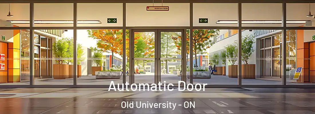  Automatic Door Old University - ON