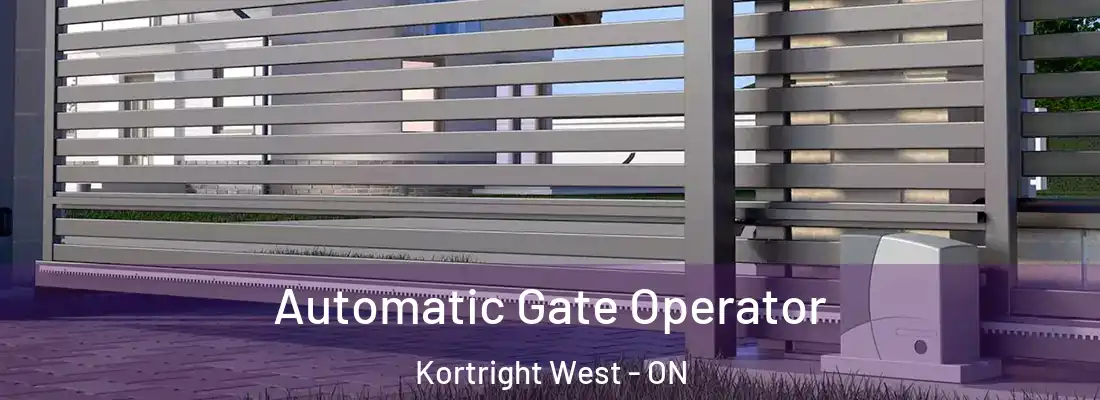  Automatic Gate Operator Kortright West - ON