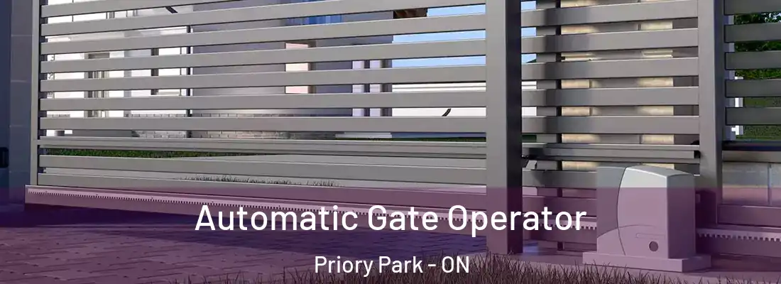  Automatic Gate Operator Priory Park - ON