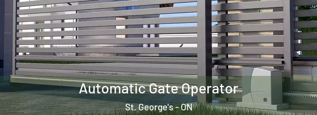  Automatic Gate Operator St. George's - ON