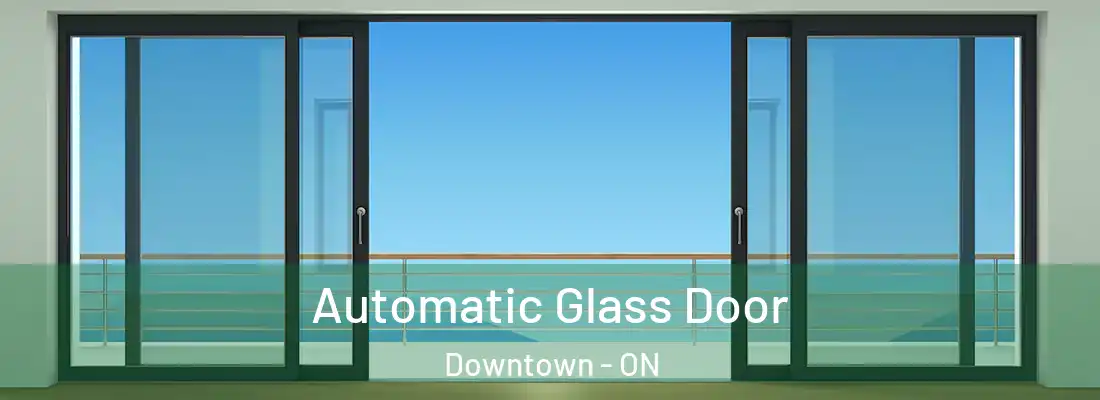  Automatic Glass Door Downtown - ON
