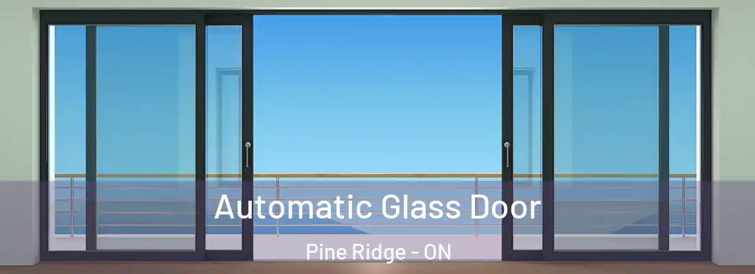  Automatic Glass Door Pine Ridge - ON