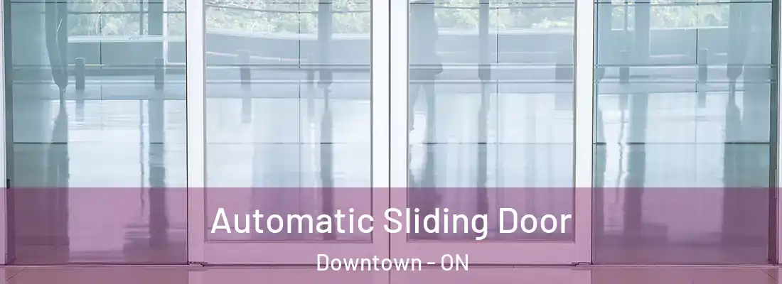  Automatic Sliding Door Downtown - ON