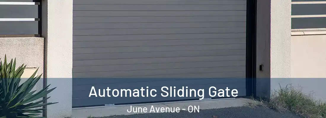  Automatic Sliding Gate June Avenue - ON