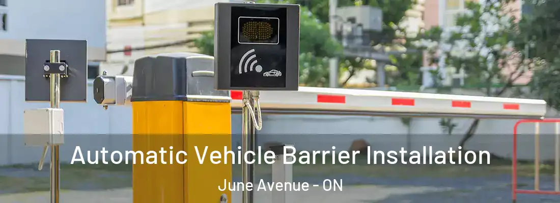  Automatic Vehicle Barrier Installation June Avenue - ON