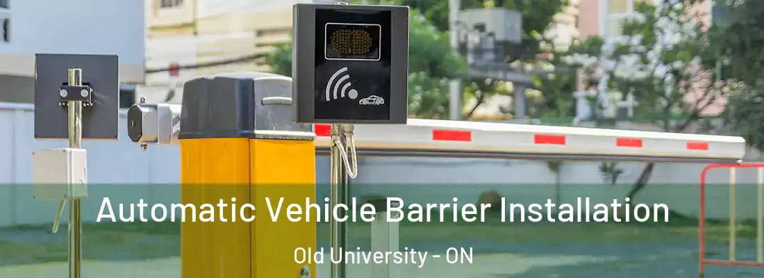  Automatic Vehicle Barrier Installation Old University - ON