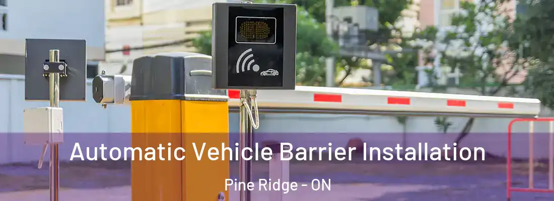  Automatic Vehicle Barrier Installation Pine Ridge - ON