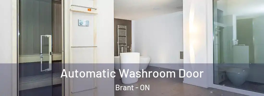  Automatic Washroom Door Brant - ON