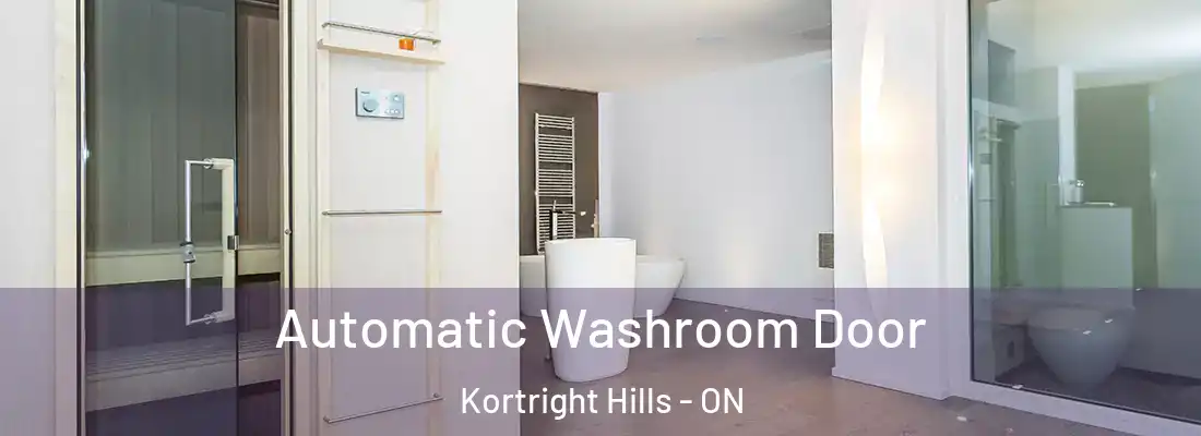  Automatic Washroom Door Kortright Hills - ON