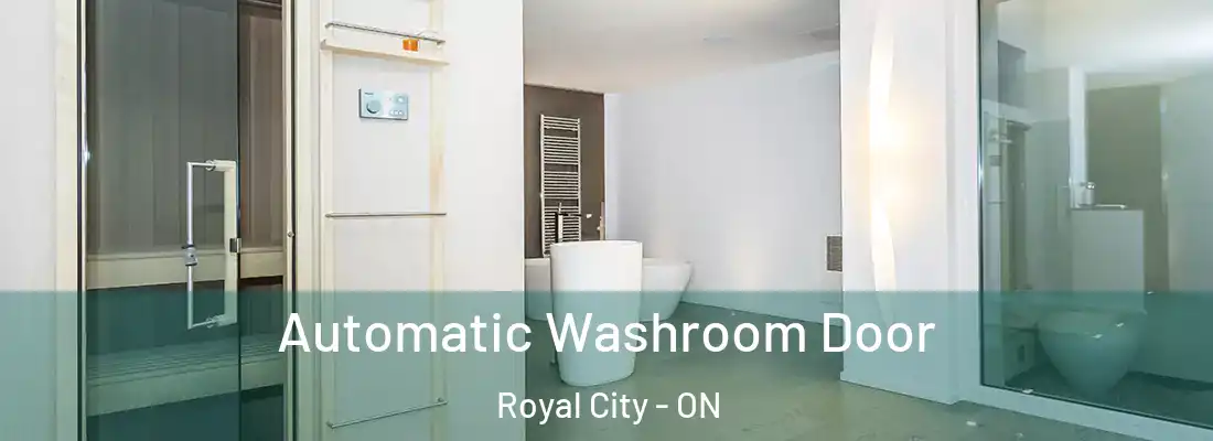 Automatic Washroom Door Royal City - ON