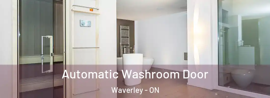  Automatic Washroom Door Waverley - ON