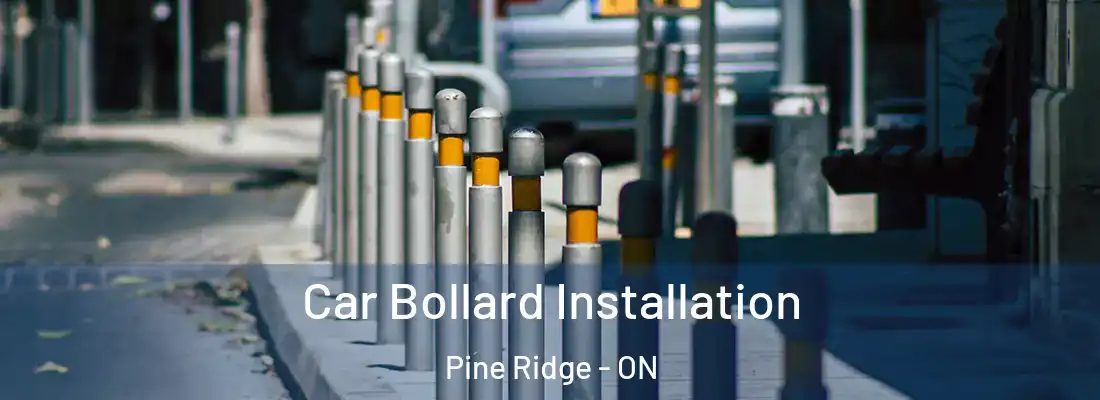  Car Bollard Installation Pine Ridge - ON
