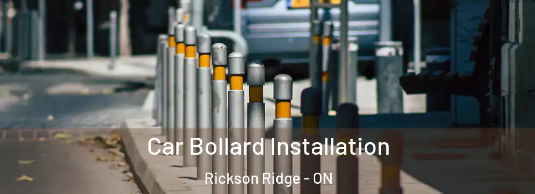  Car Bollard Installation Rickson Ridge - ON
