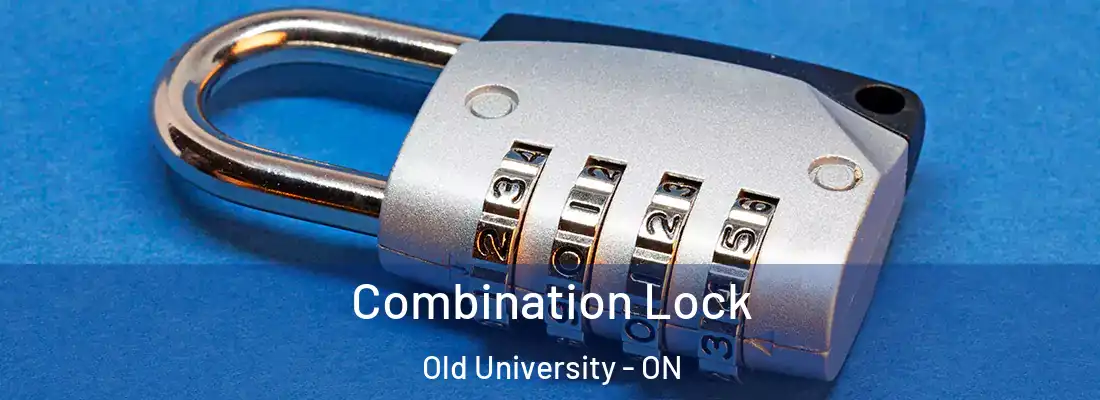  Combination Lock Old University - ON