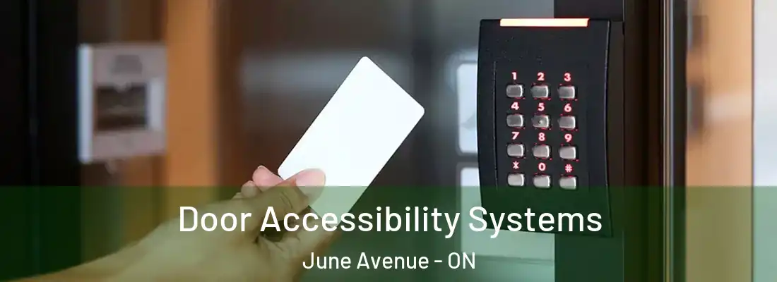  Door Accessibility Systems June Avenue - ON