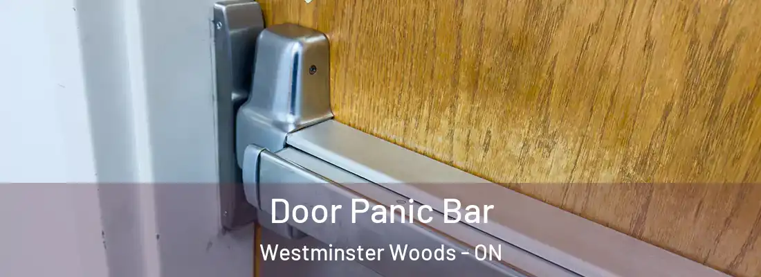  Door Panic Bar Westminster Woods - ON