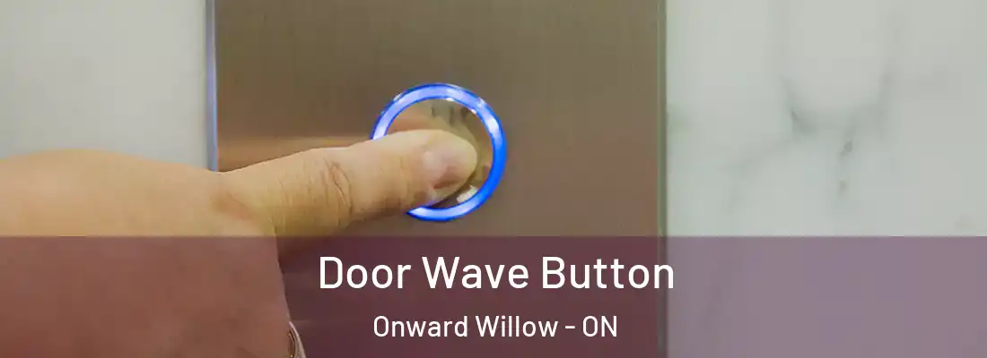  Door Wave Button Onward Willow - ON