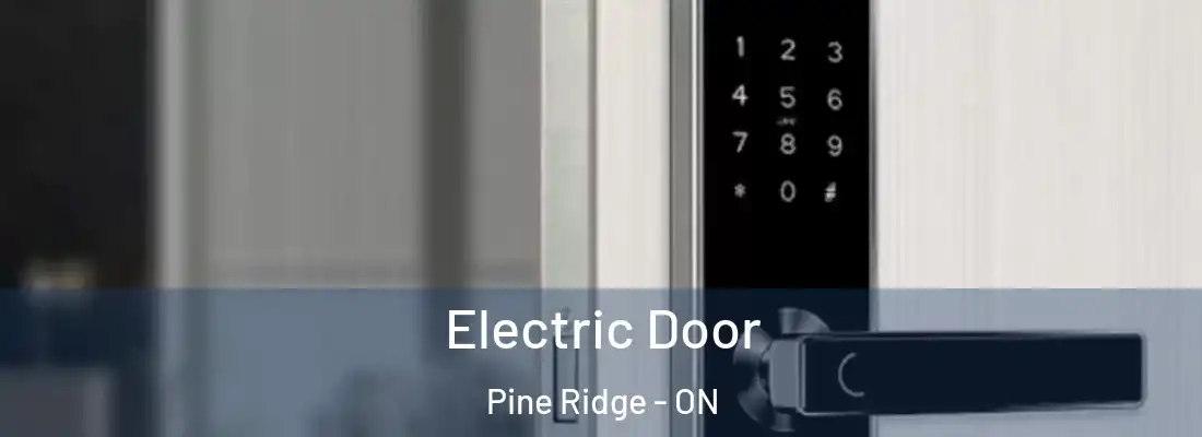  Electric Door Pine Ridge - ON