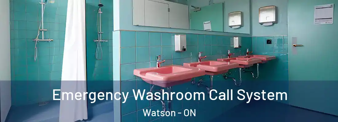  Emergency Washroom Call System Watson - ON
