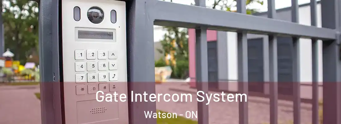  Gate Intercom System Watson - ON