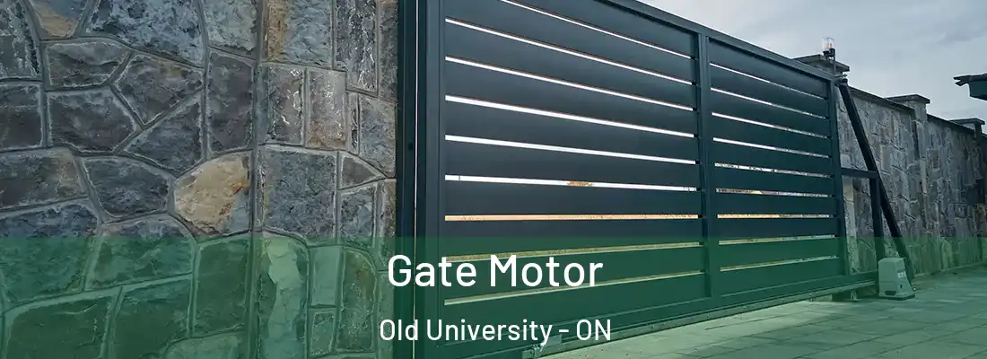  Gate Motor Old University - ON
