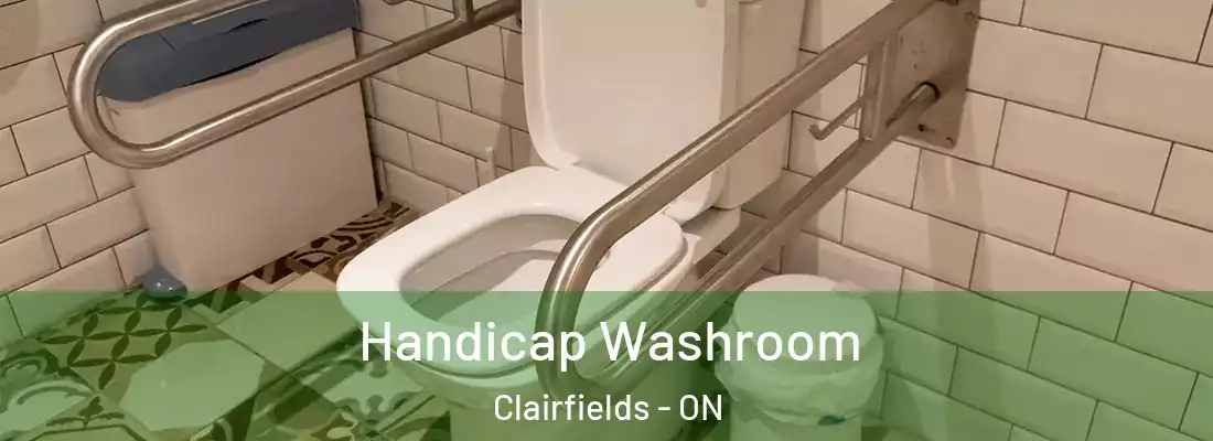  Handicap Washroom Clairfields - ON