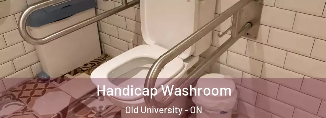  Handicap Washroom Old University - ON