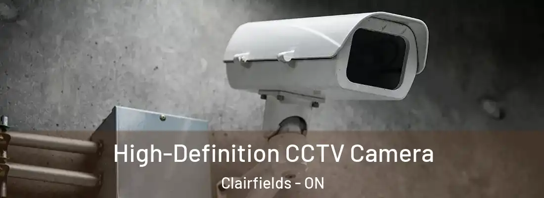  High-Definition CCTV Camera Clairfields - ON