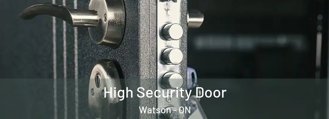  High Security Door Watson - ON