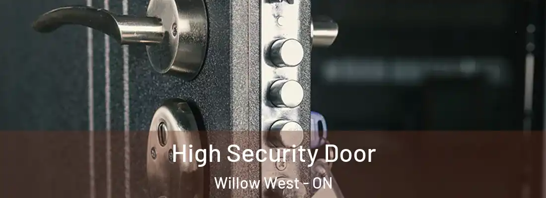  High Security Door Willow West - ON