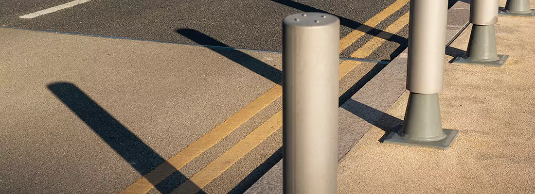 Custom Retractable Barrier Column Installations in Guelph, ON