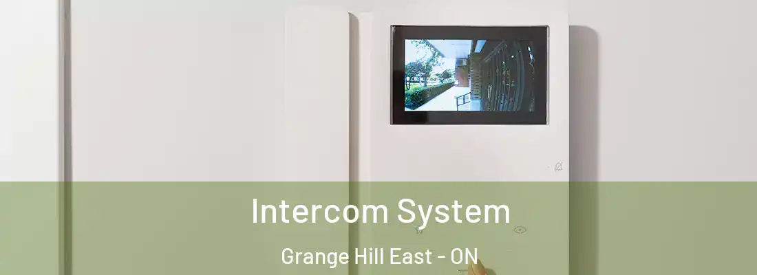  Intercom System Grange Hill East - ON