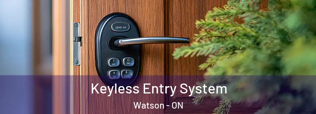  Keyless Entry System Watson - ON