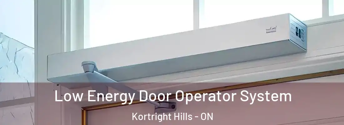  Low Energy Door Operator System Kortright Hills - ON