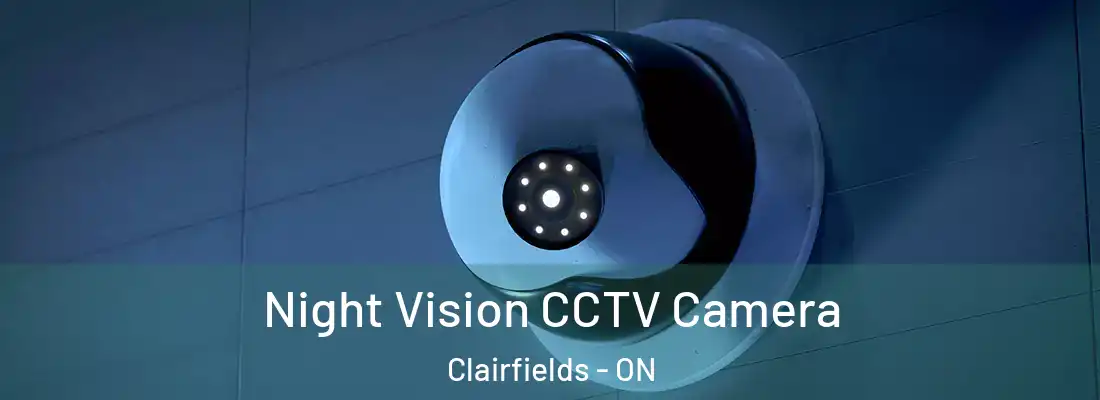  Night Vision CCTV Camera Clairfields - ON
