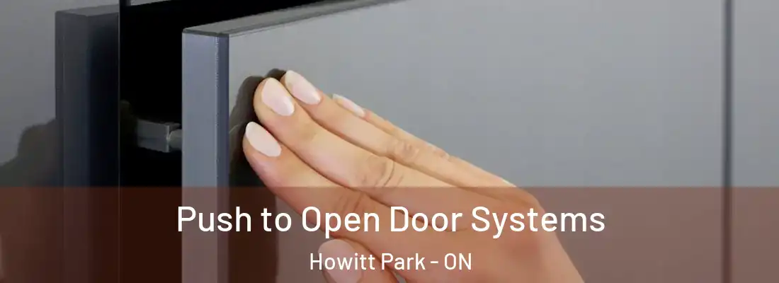  Push to Open Door Systems Howitt Park - ON