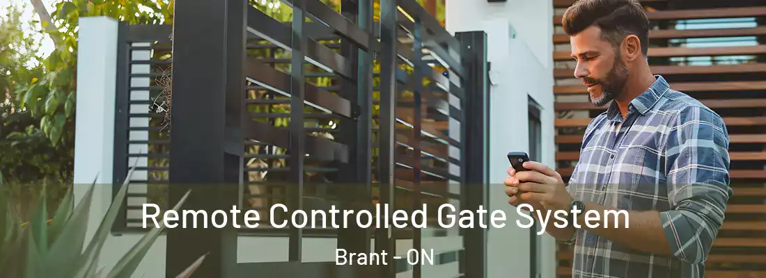  Remote Controlled Gate System Brant - ON
