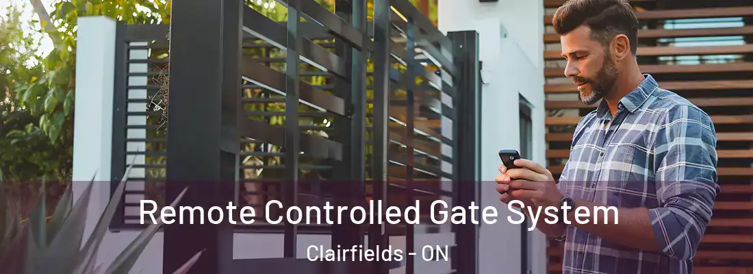  Remote Controlled Gate System Clairfields - ON