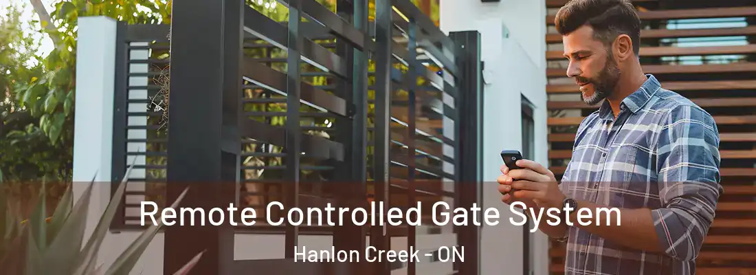  Remote Controlled Gate System Hanlon Creek - ON