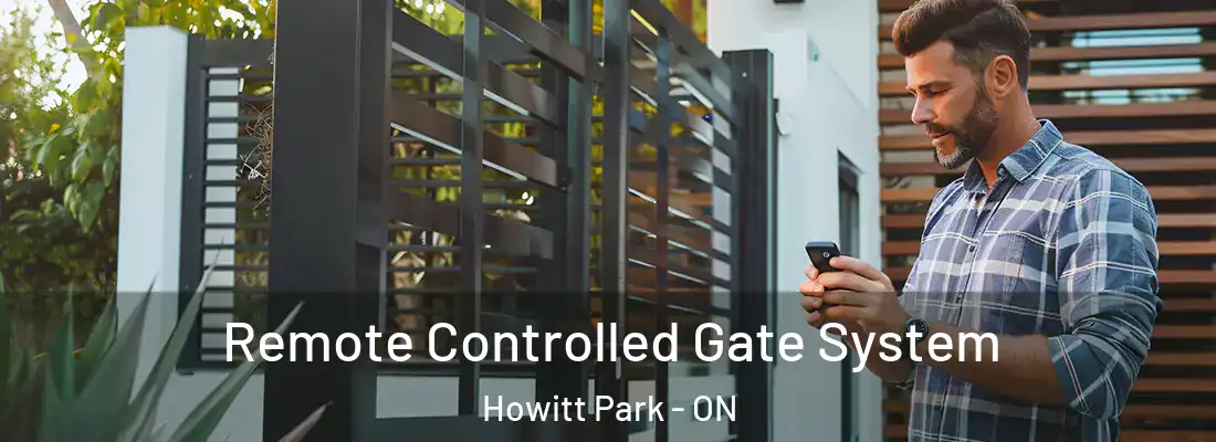  Remote Controlled Gate System Howitt Park - ON