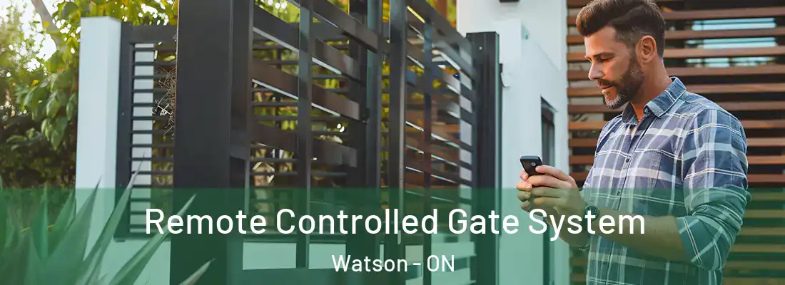  Remote Controlled Gate System Watson - ON