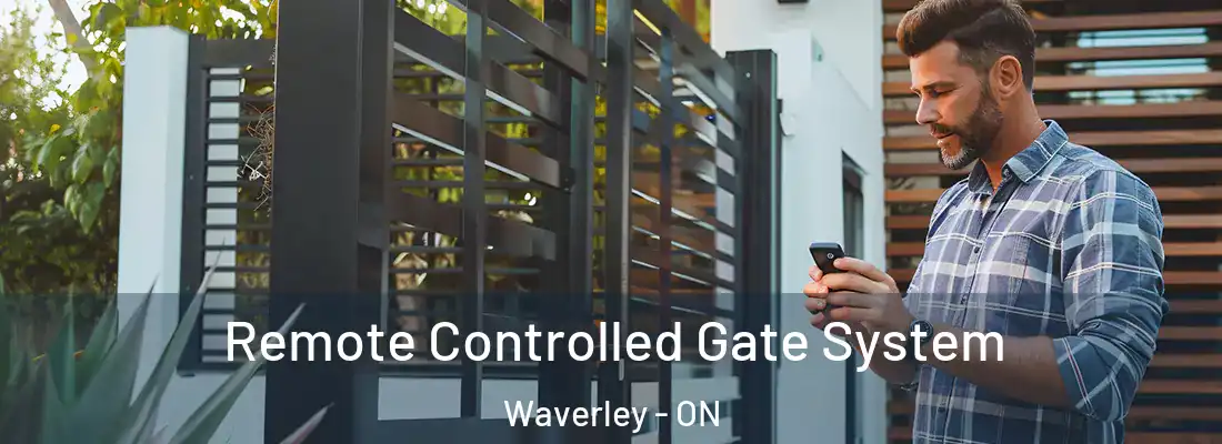  Remote Controlled Gate System Waverley - ON
