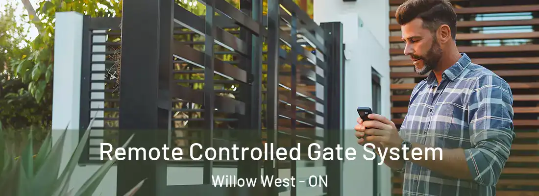  Remote Controlled Gate System Willow West - ON