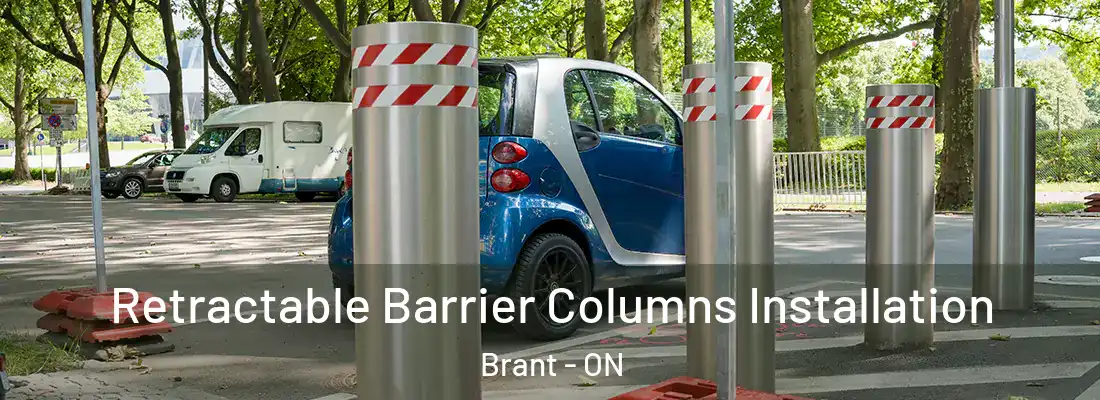  Retractable Barrier Columns Installation Brant - ON
