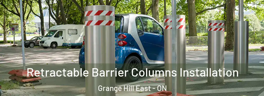  Retractable Barrier Columns Installation Grange Hill East - ON