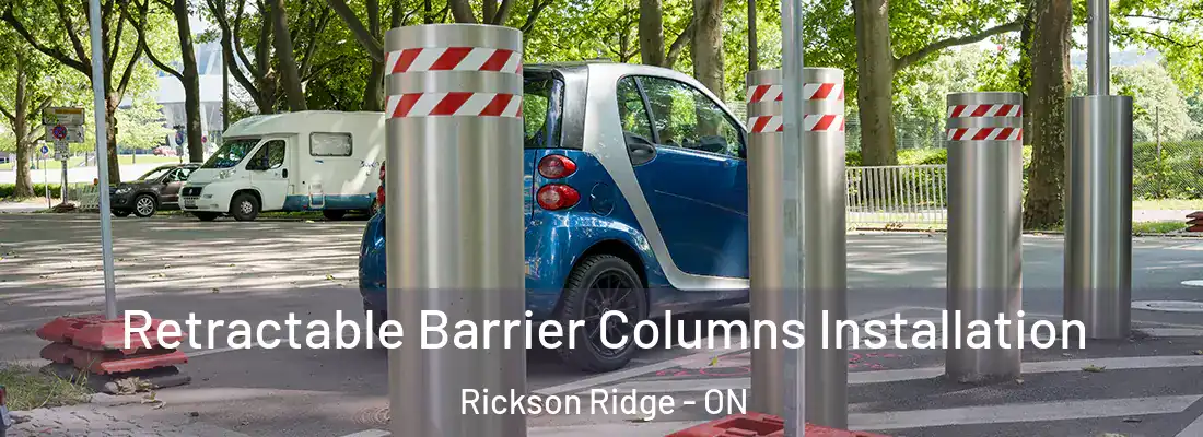  Retractable Barrier Columns Installation Rickson Ridge - ON