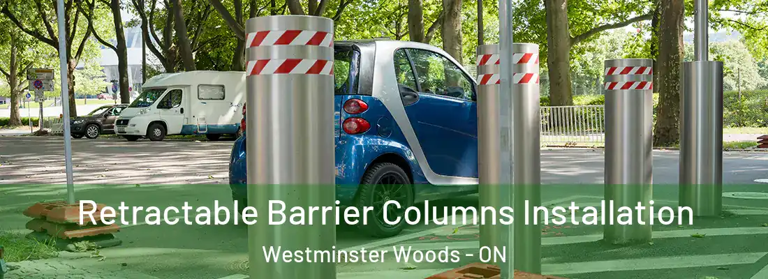  Retractable Barrier Columns Installation Westminster Woods - ON